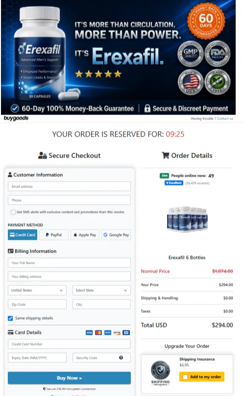 erexafil order